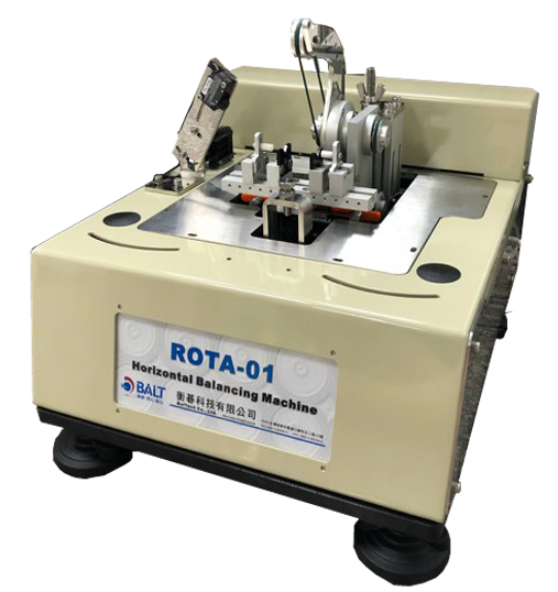 ROTA-1K  , 臥式平衡機 , 刀把平衡機 , 刀具平衡校正 , 桌上型刀具動平衡機, 刀具動平衡機, 動平衡刀柄